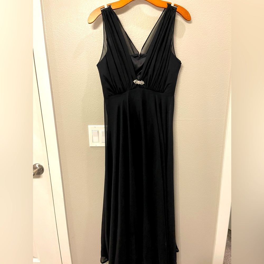 Black formal dress